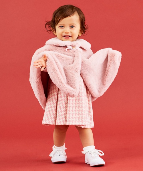 セール】千鳥ジャンパースカート&カットソーセット（その他ベビー