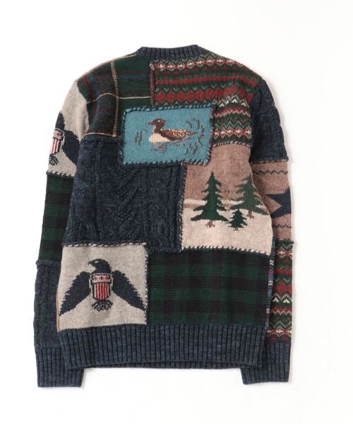 POLO RALPH LAUREN（ポロ ラルフ ローレン）の「パッチワーク ウール