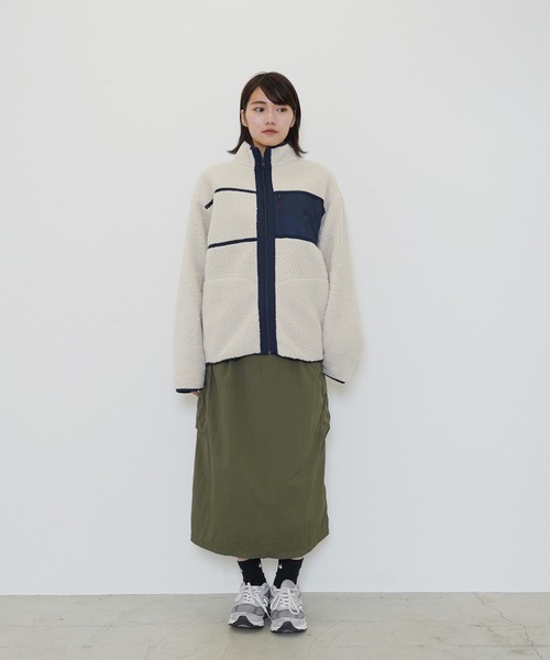 セール】NAUTICA / ノーティカ FULL ZIP/NAUTEX & SHERPA シェルパ