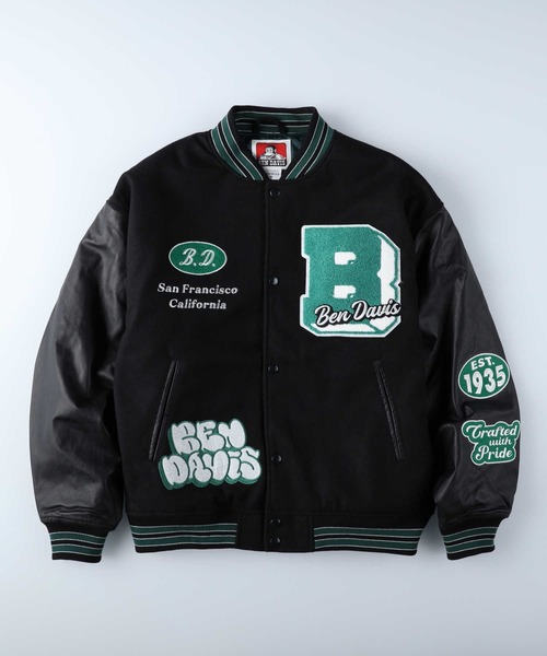 BEN DAVIS（ベンデイビス）の「【BEN DAVIS】スタジャン（スタジャン