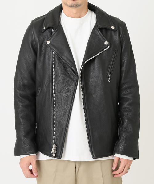 セール】【RYUJI KAMIYAMA×VANSON】別注 W RAIDERS JACKET（ライダース