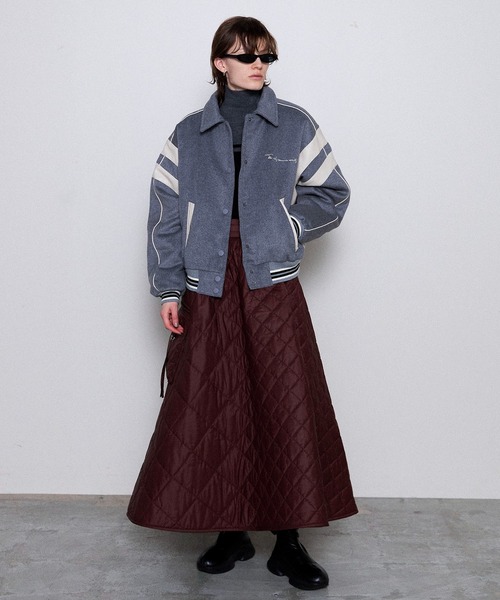 セール】2way Multi Quilted Skirt/2WAYマルチキルティングスカート