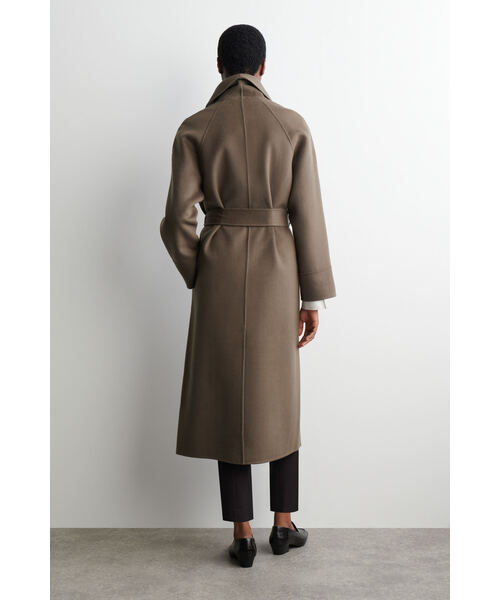 ベルト付きダブルフェイスウールコート（その他アウター）｜COS（コス
