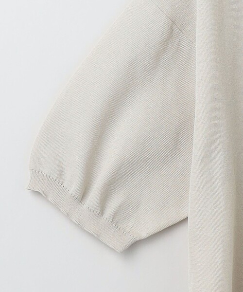 6（ロク）の「＜6(ROKU)＞ポロシャツニット（ニット/セーター）」 - WEAR
