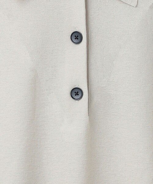 6（ロク）の「＜6(ROKU)＞ポロシャツニット（ニット/セーター）」 - WEAR