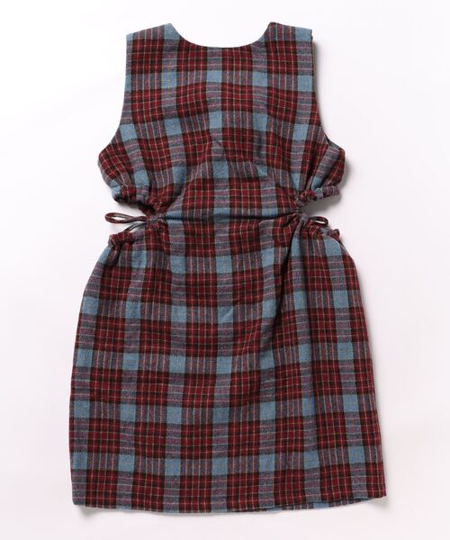 チェック柄 ミニ丈ジャンスカ TINA：JOJUN（ワンピース）｜TINA：JOJUN