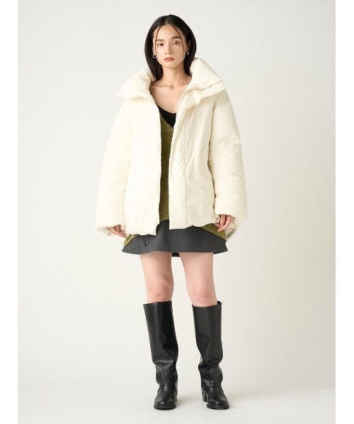 FRAY I.D（フレイアイディー）の「ハイウエストミニスカパン（スカート