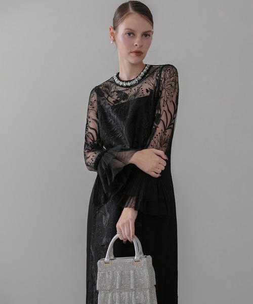 Leja（レジャ）の「【LEJA】フラワーレースジュエルカラーIライン