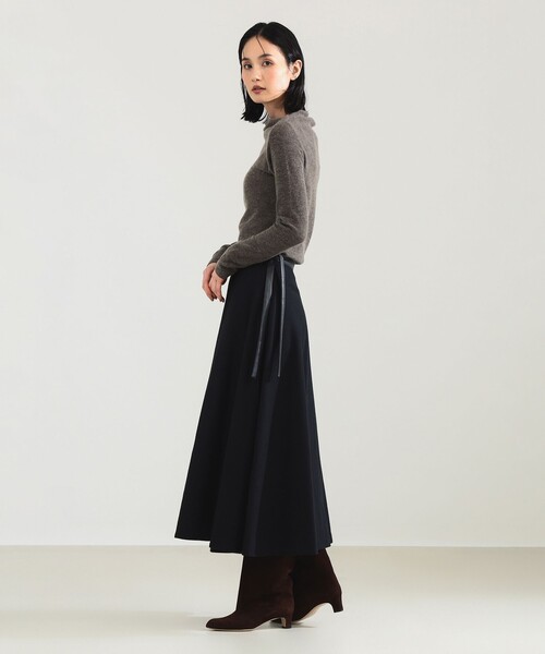 セール】【1/15再値下げ】AK+1 / ウール ソリッド フレアスカート