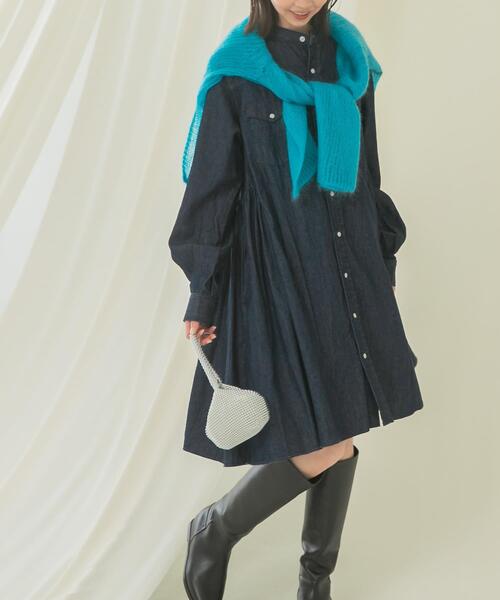 セール】『別注』Wrangler×ROSSO WESTERN MINI DRESS（ワンピース