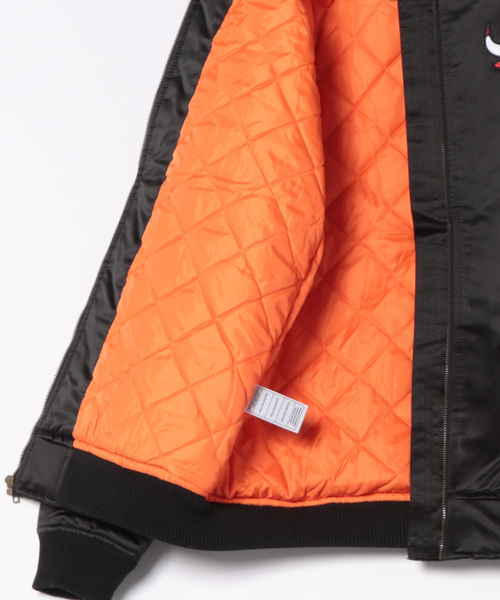 Mitchell&Ness/ミッチェルアンドネス】NBA SATIN BOMBER JACKET/サテン