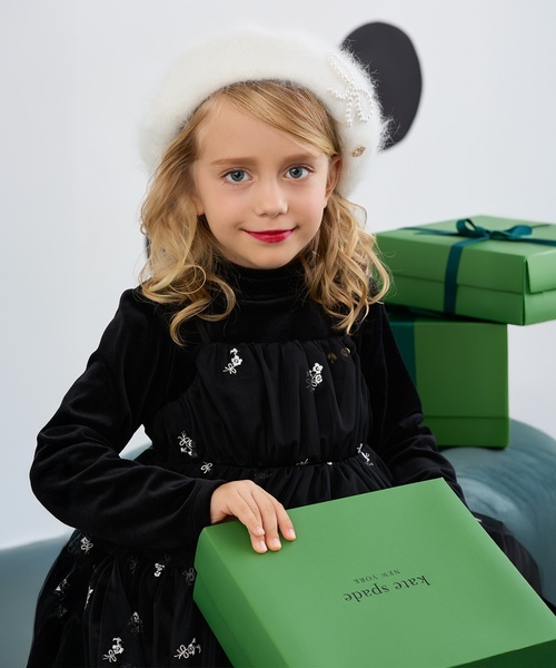 セール】カラーリリーチュールワンピースセット（ワンピース）｜kate