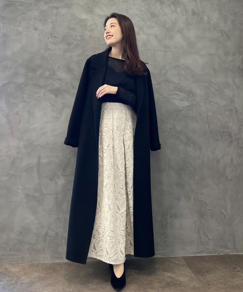 anuans（アニュアンス）の「リバーロングコート（チェスターコート