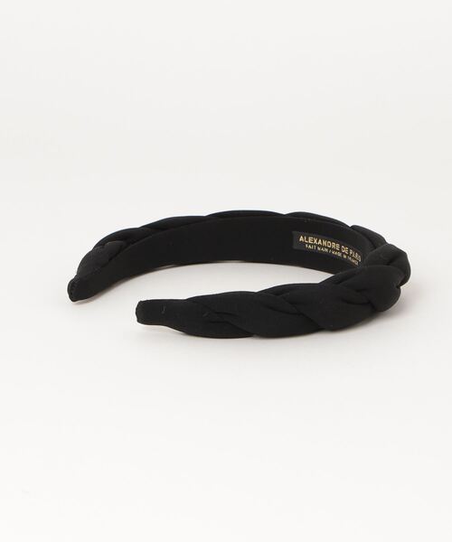 セール】ALEXANDRE DE PARIS TWISTED SATIN HEADBAND アレクサンドル