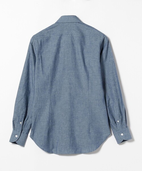 BEAMS F / シャンブレー タブカラーシャツ（シャツ/ブラウス）｜BEAMS