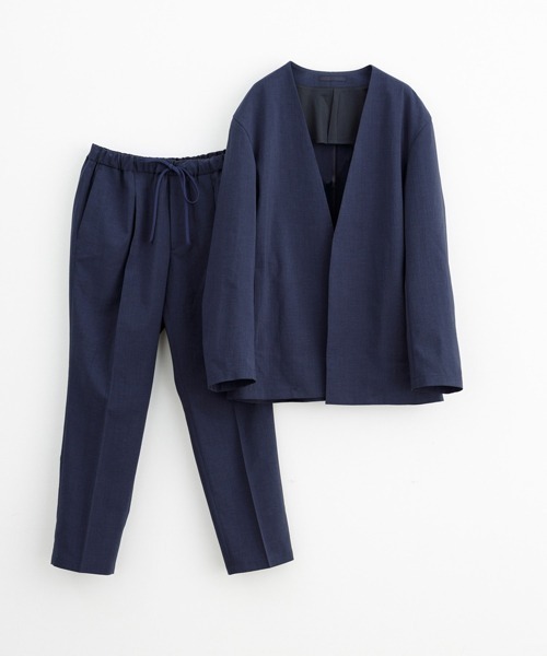 ADAM ET ROPE'（アダムエロペ）の「ノーカラージャケット＆イージー