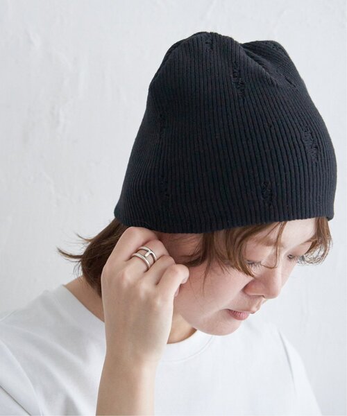 セール】ダメージニットビーニー（ニットキャップ/ビーニー）｜notch