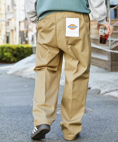 Dickies/ディッキーズ ロゴピスネーム ストレッチイージー カラー