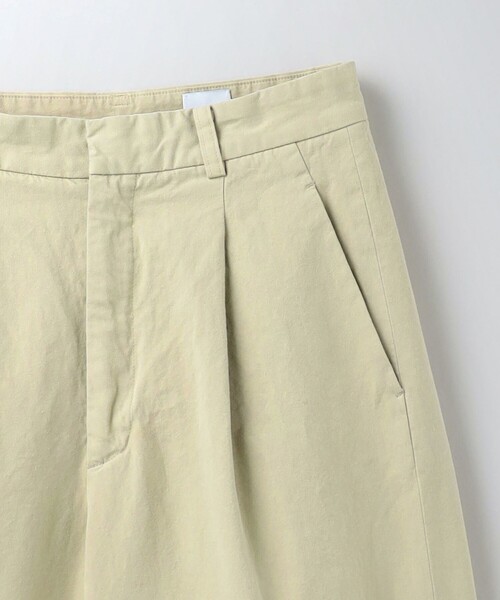 6（ロク）の「＜6(ROKU)＞コットン チノ ワイド パンツ（チノパンツ