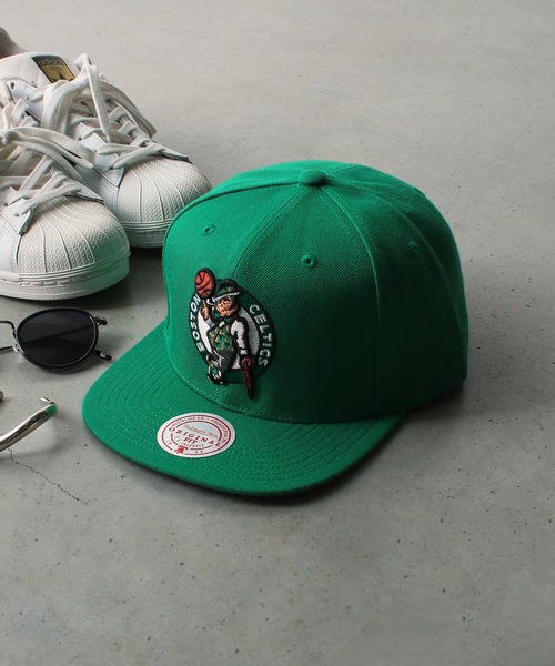 セール】【Mitchell&Ness】NBA TEAM GROUND 2.0 SNAPBACK CELTICS