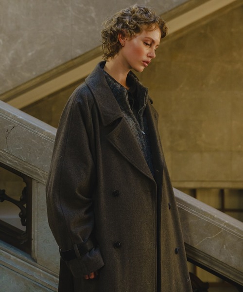 CASPER JOHN（キャスパージョン）の「Wool melton over coat/ウール
