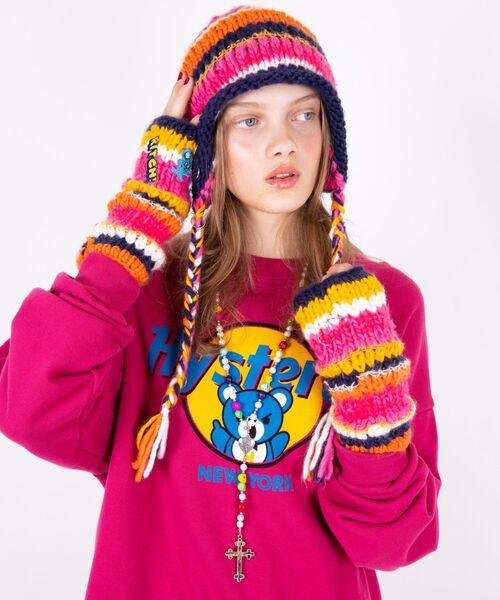 HYSTERIC GLAMOUR（ヒステリックグラマー）の「MOTOR CITY BABY 手編み