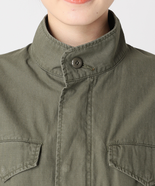 リップストップミリタリーブルゾン（ミリタリージャケット