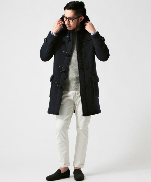 BEAMS（ビームス）の「GLOVERALL×BEAMS / 別注 ネイビー ウールボア