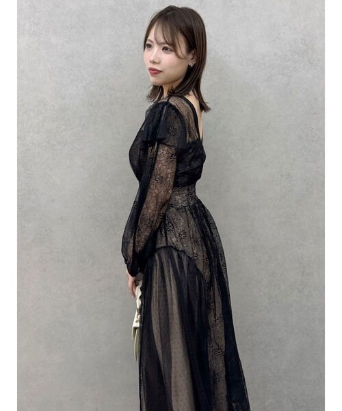 セール】MIXレースドレス（ドレス）｜dazzlin（ダズリン）の