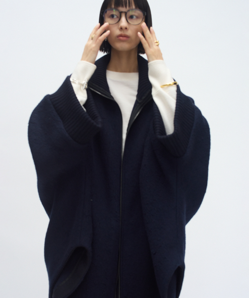 セール】パイルラッセルシャギーZIPコート（その他アウター）｜VERMEIL