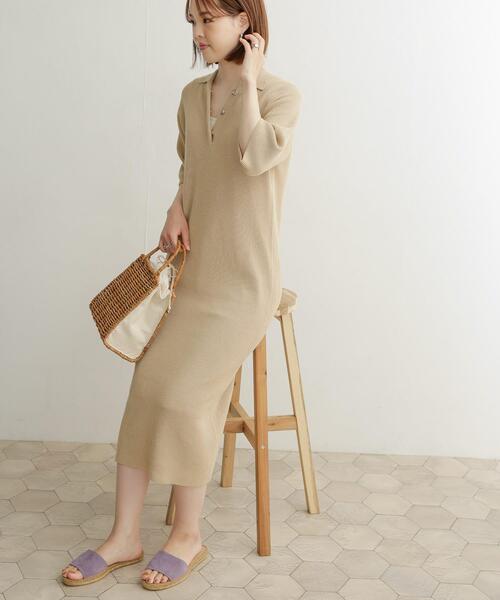 セール】畦ポロKNITワンピース（ワンピース）｜URBAN RESEARCH DOORS