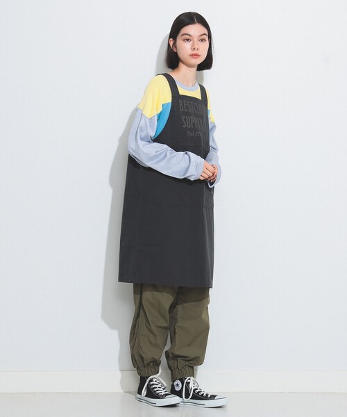 BEAMS BOY（ビームスボーイ）の「BEAMS BOY / BOY エプロン ワンピース