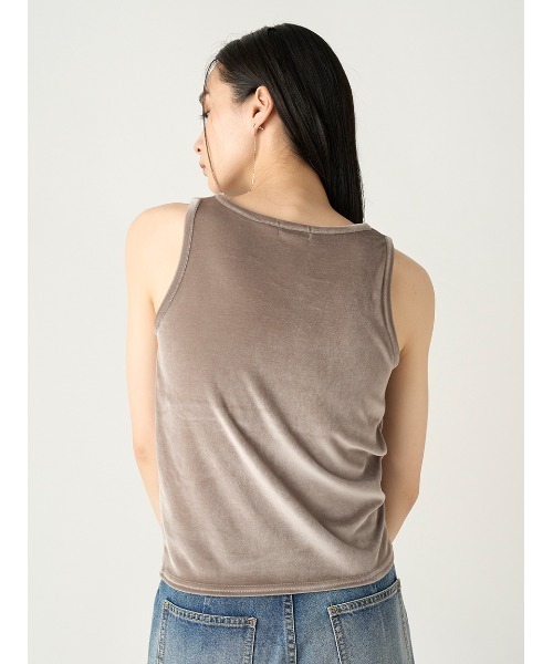 FRAY I.D（フレイアイディー）の「ベロアカップインタンク（タンク