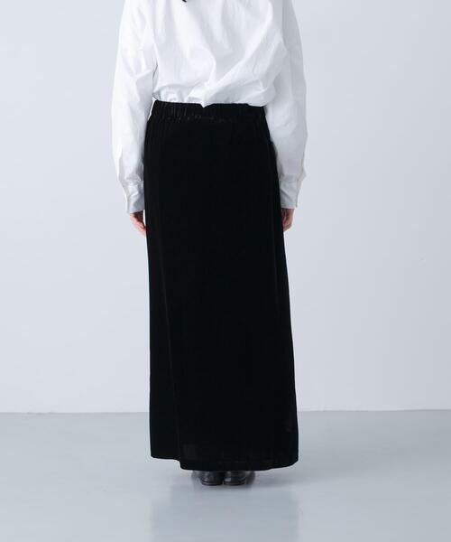 レーヨンシルクベルベットスカート（スカート）｜かぐれ（カグレ）の