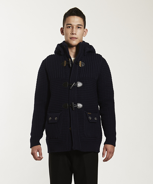 BARK（バーク）の「BARK ニットダッフル（ダッフルコート）」 - WEAR