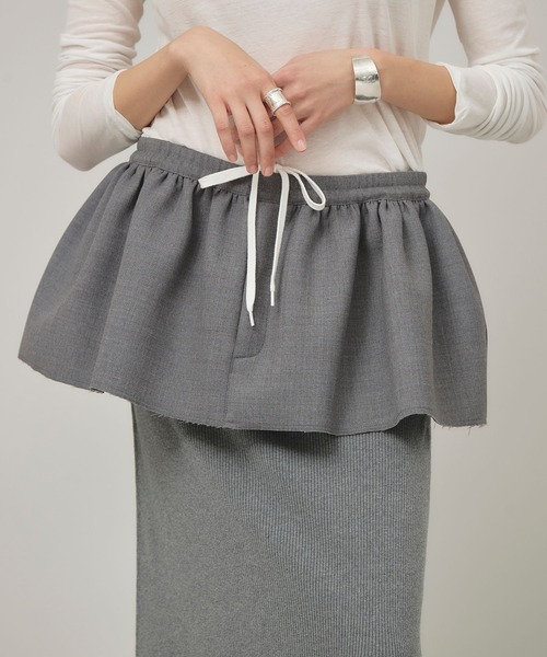 セール】Curensology(カレンソロジー)/2WAYミニスカート（スカート
