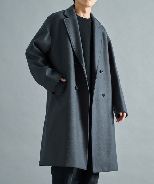 STUDIOUS（ステュディオス）の「THE Cashmere wool ダブルチェスター
