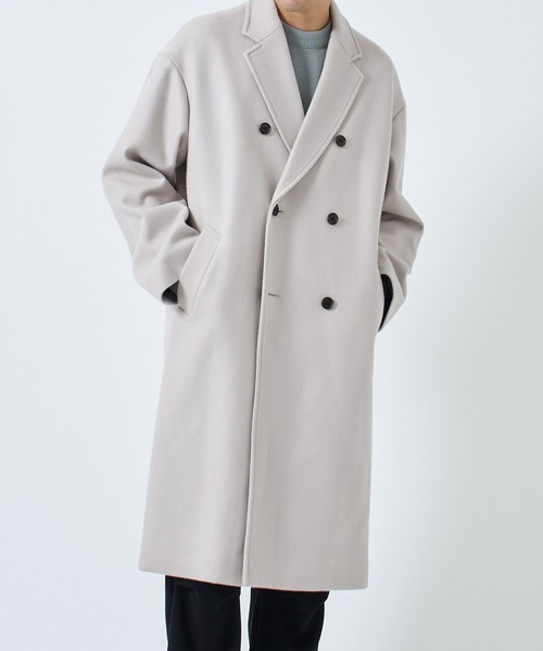 STUDIOUS（ステュディオス）の「THE Cashmere wool ダブルチェスター