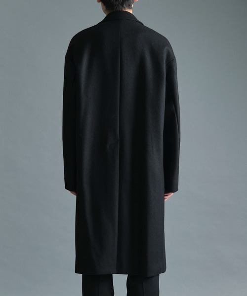 THE Cashmere wool ダブルチェスターコート/カシミヤ混/柔らかな肌触り