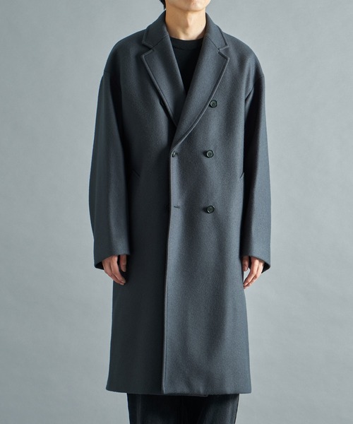 STUDIOUS（ステュディオス）の「THE Cashmere wool ダブルチェスター