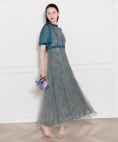 Leja（レジャ）の「【LEJA】美脚効果ハイウエストチュールレース