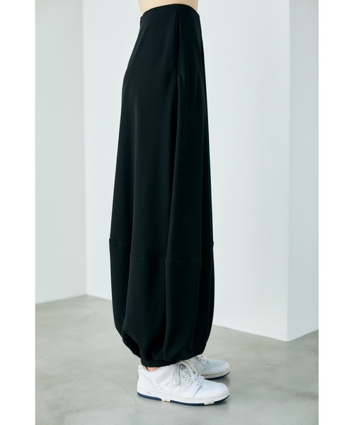 ENFOLD（エンフォルド）の「PEダブルクロス クロップドバルーンパンツ