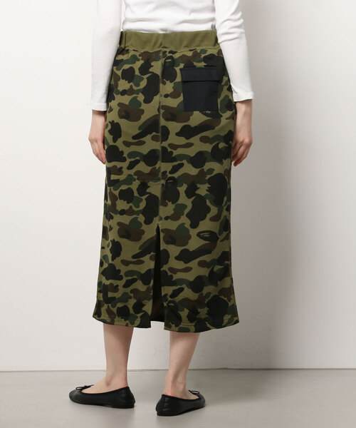 A BATHING APE（アベイシングエイプ）の「1ST CAMO LONG SKIRT L