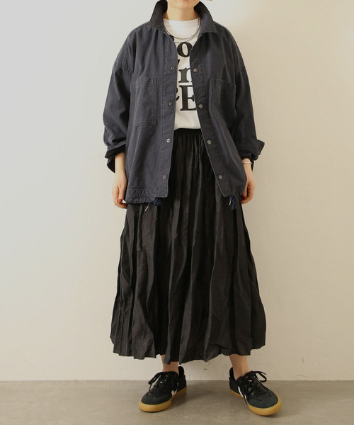 バックサテン ミリタリーブルゾン（ブルゾン）｜JOURNAL STANDARD LUXE