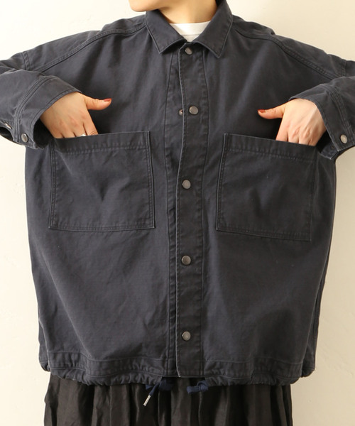 バックサテン ミリタリーブルゾン（ブルゾン）｜JOURNAL STANDARD LUXE