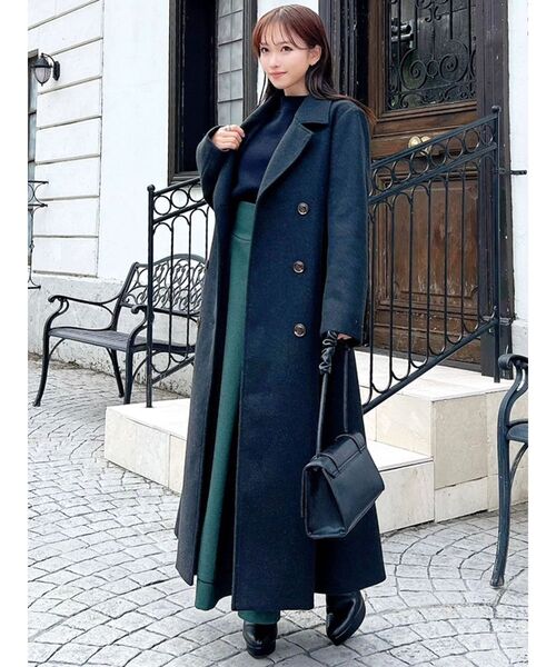 RESEXXY（リゼクシー）の「フレアデザインロングコート（チェスター