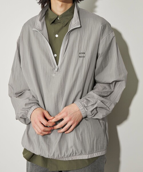 CITEN（シテン）の「＜CITEN＞ハーフジップシャツトップ（シャツ