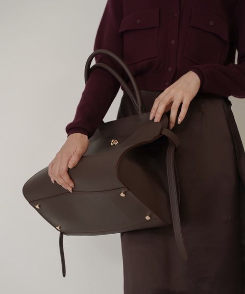 ベルテッド ボストン バッグ KINO THE KEI（ハンドバッグ）｜KINO THE