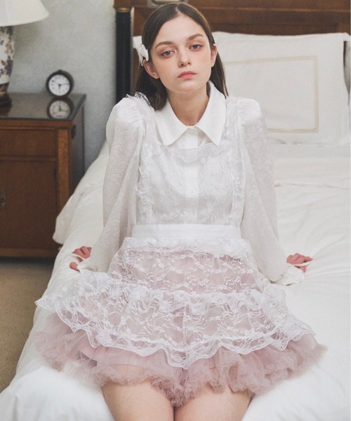 推し活チュールエプロンワンピース（ワンピース）｜Lovilyn