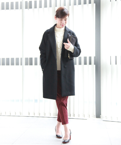 martinique（マルティニーク）の「martinique/カシミヤ混メルトン